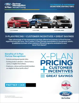 How to Get Ford X-Plan Pricing